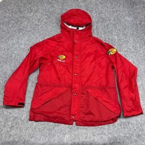 Bass Pro‎ Shops Jacket Mens 2XL Red Extreme Weather Performance Windbreaker GTX